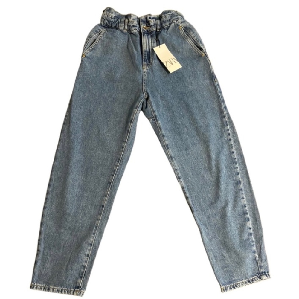 ZARA baggy fit jeans. Aka “mom” fit. New with tags.
